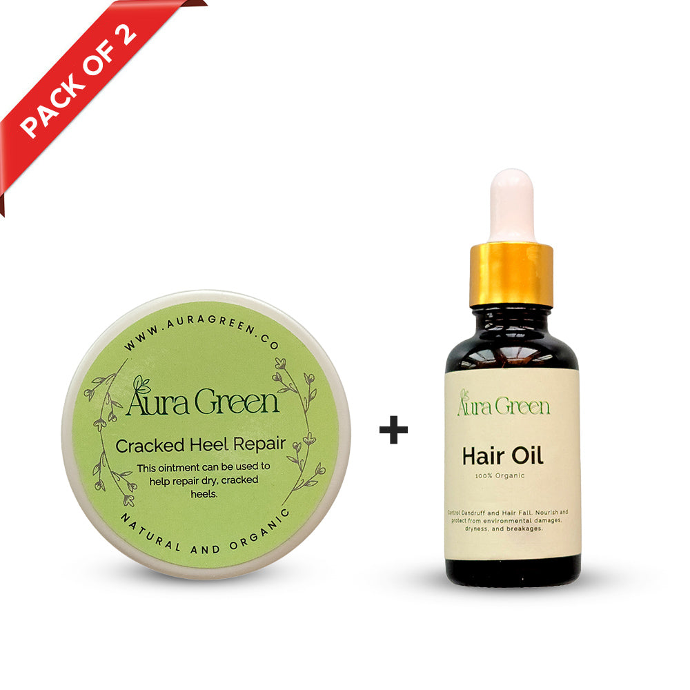 Heel Repair & Hair Oil Duo Bundle